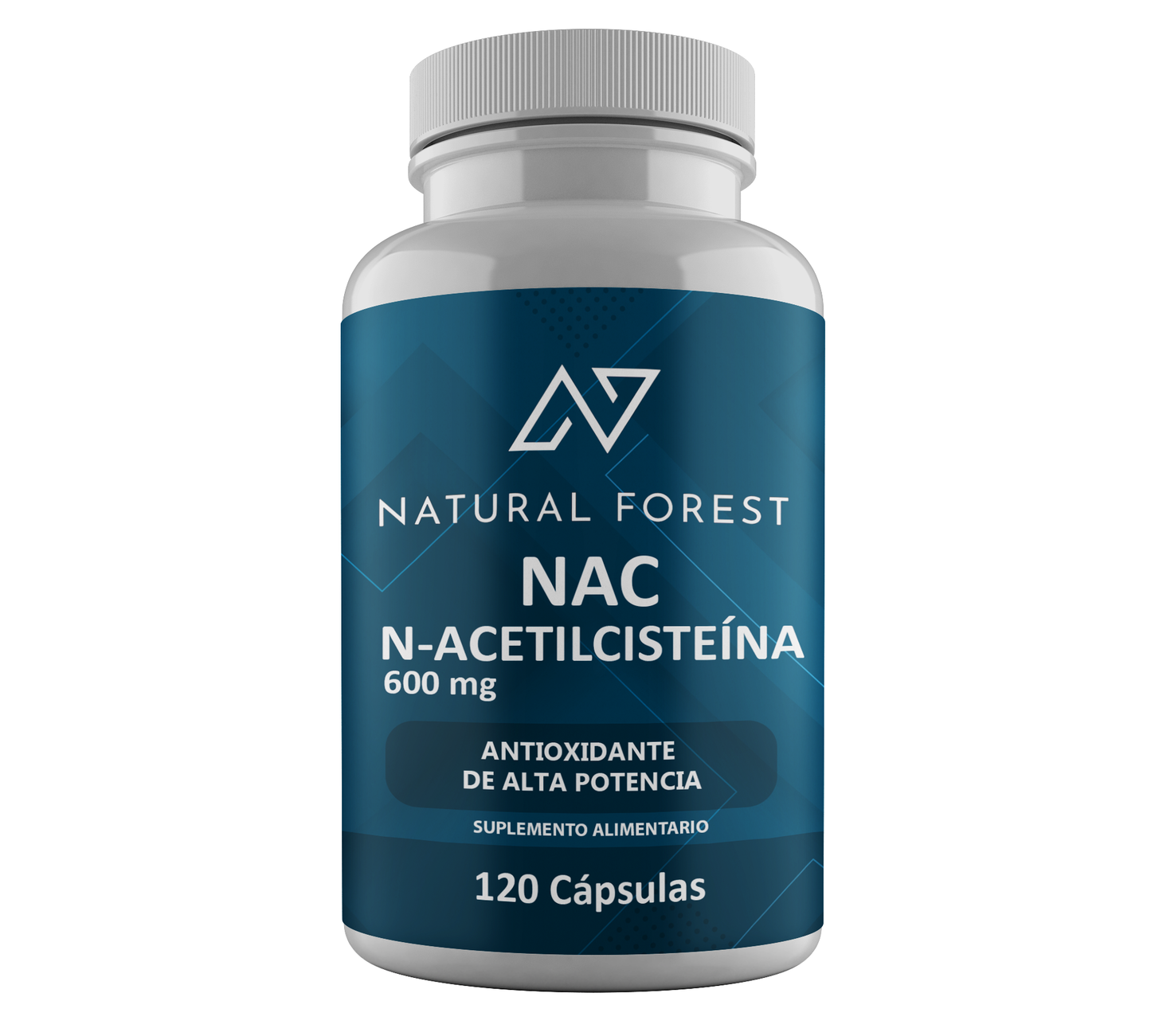 N-acetilcisteína 120 Cápsulas 600mg