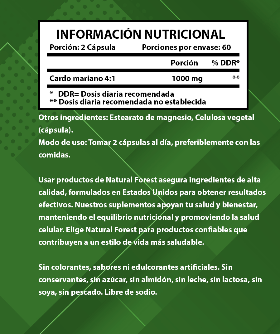Milk Thistle 1000 Mg 120 Cáps