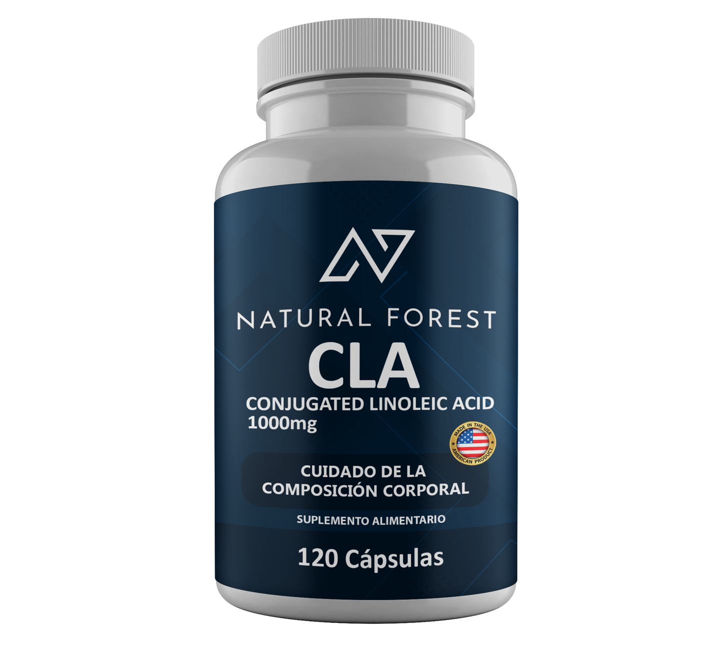 Cla Quemador 120 Cápsulas Natural Forest Sabor Neutro