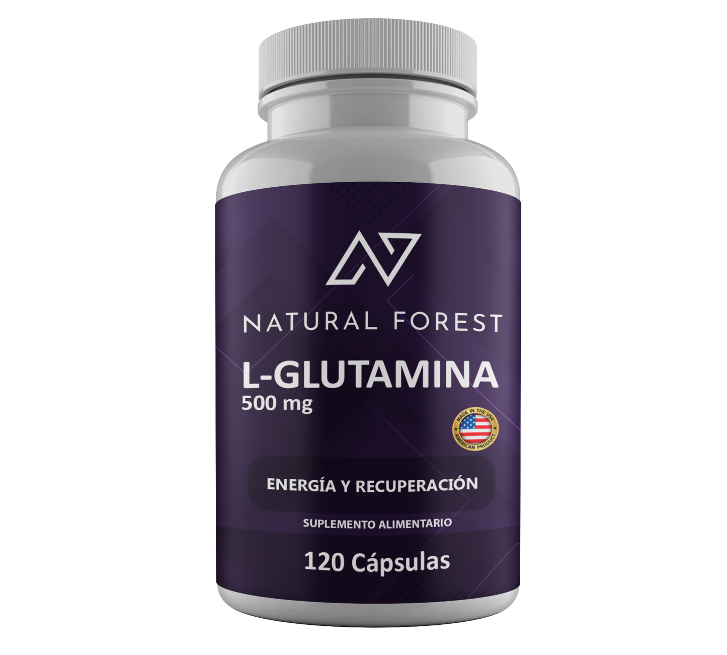 L-glutamina 500 Mg 120 Cápsulas