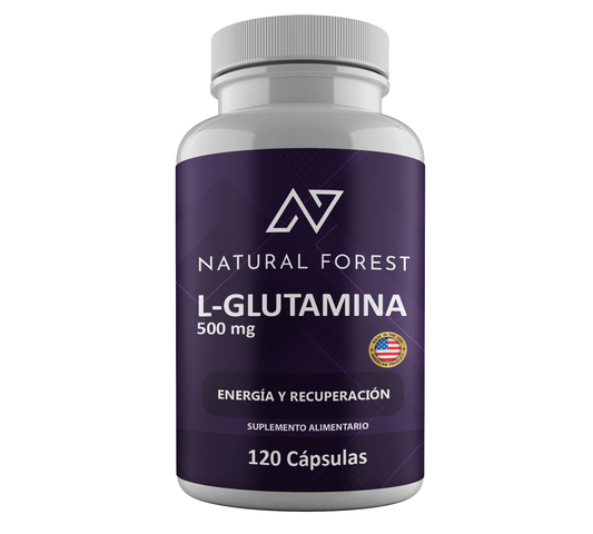 L-glutamina 500 Mg 120 Cápsulas