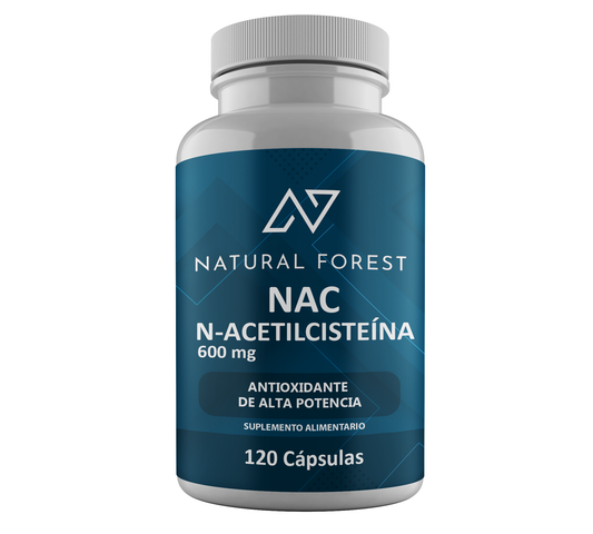 N-acetilcisteína 120 Cápsulas 600mg
