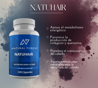 Natuhair Natural Forest Cabello Fuerte Y Saludable 120 Caps