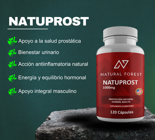 Natuprost Prostata 1000mg 120 Cápsulas /  Usa