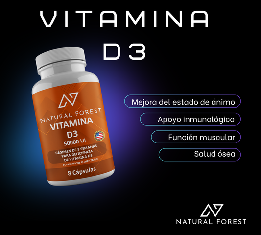 Vitamina D3 50.000 Ui Régimen 8 semanas