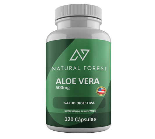 Aloe Vera 500mg 120 Cápsulas