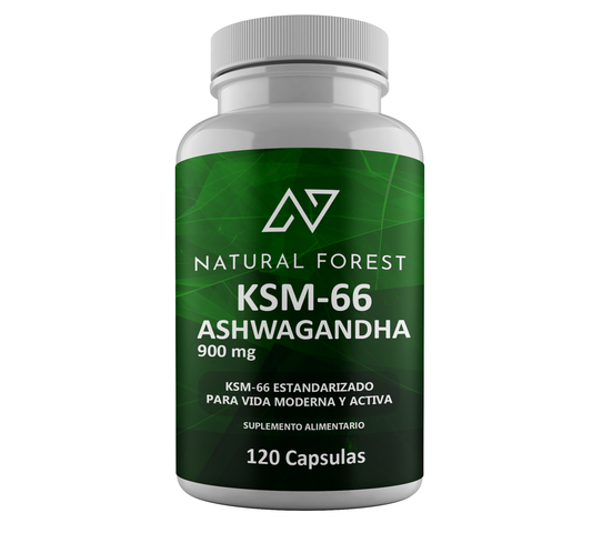 OUTLET Ashwagandha KSM-66 120 Cápsulas – Suplemento Antiestrés Natural