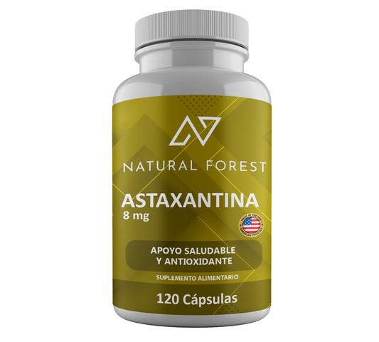 Astaxantina 8mg 120 Cápsulas