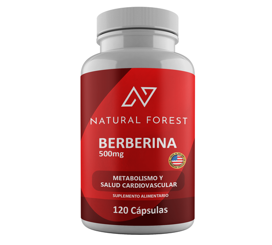 OUTLET Berberina 120 Cápsulas 500 Mg Made In Usa