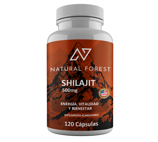 Shilajit Natural Forest 500mg Energía Y Vitalidad / Usa
