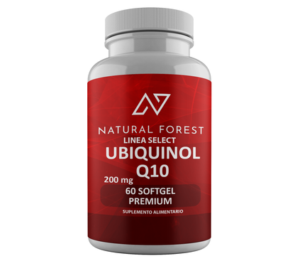 Ubiquinol Q10 200 mg – Línea Select | 60 Softgels Premium