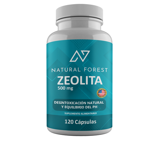 Natural Forest Detox Zeolita 120 Cápsulas Veganas
